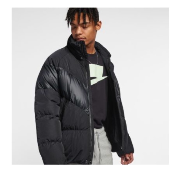 nike down fill bubble jacket